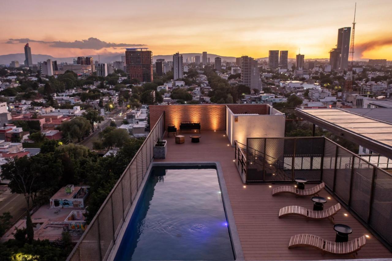 Tribeca Flat Witgdl Aparthotel Guadalajara Exterior foto